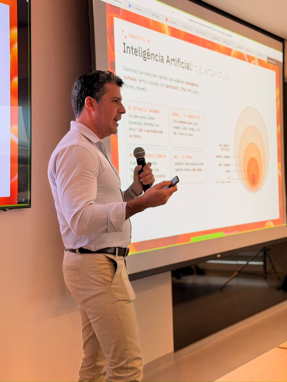 Cursos e workshops de IA